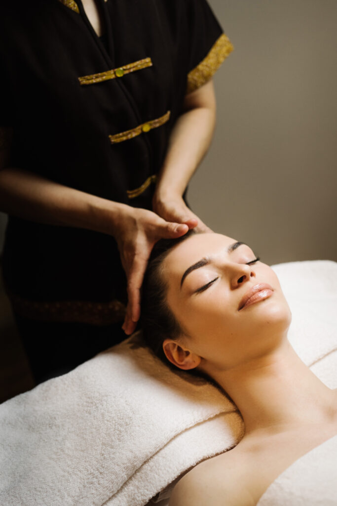 Pressure Point Face and Head Massage